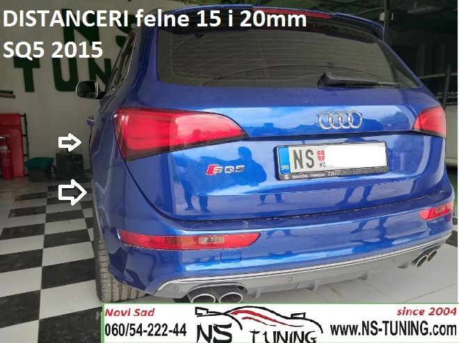 audi sq5 q5 2013 2014 2015 2016 godiste ugradnja distanceri felne 5x112 15mm 20mm novi sad ns tuning